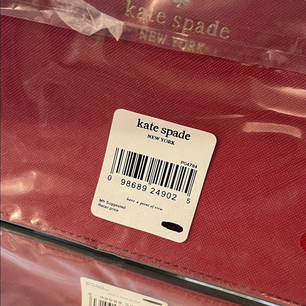 Brand new Kate Spade wristlet in wine - Picture 3 of 3